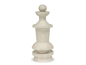 DANDY - Trani stone decorative object / candle holder by Natuzzi Italia - view 3